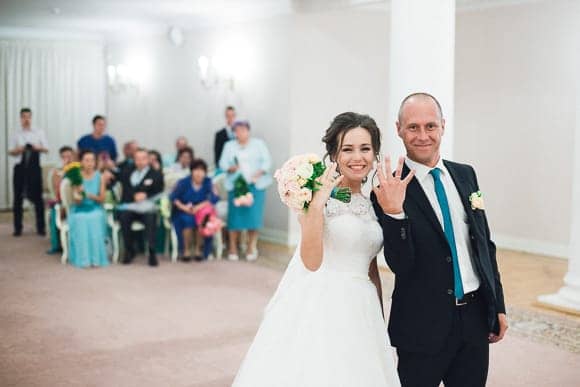 Свадебная фотосессия в Дворце Бракосочетания №3 Санкт-Петербурга