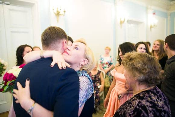 Свадебная фотосессия в ЗАГСе Кировского района Санкт-Петербурга
