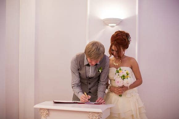 Свадебная фотосессия в ЗАГСе Колпинского района Санкт-Петербурга