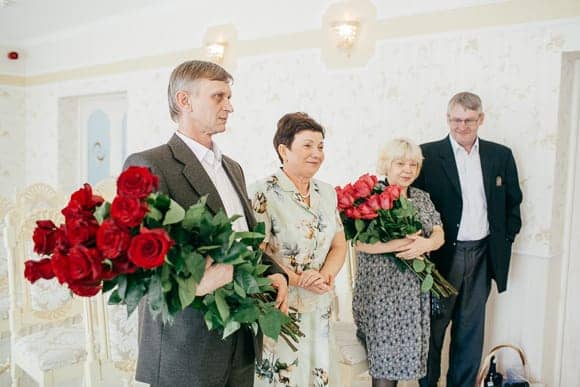 Свадебная фотосессия в ЗАГСе Курортного района Санкт-Петербурга